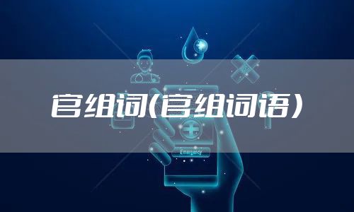 官组词（官组词语）