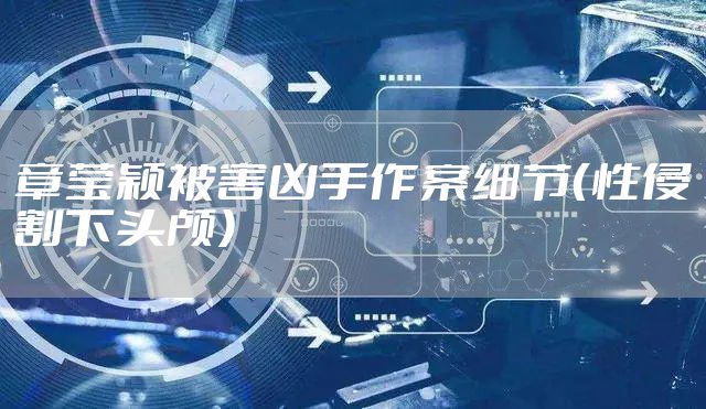 章莹颖被害凶手作案细节（性侵割下头颅）