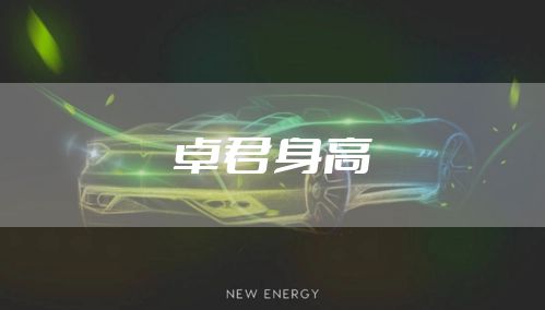 卓君身高