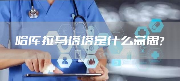 哈库拉马塔塔是什么意思？