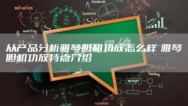 从产品分析雅琴胆机功放怎么样  雅琴胆机功放特点介绍