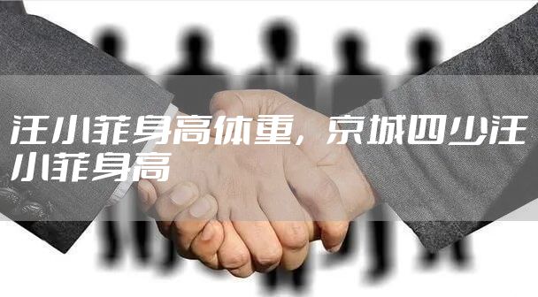 汪小菲身高体重，京城四少汪小菲身高