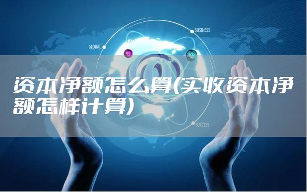 资本净额怎么算(实收资本净额怎样计算)