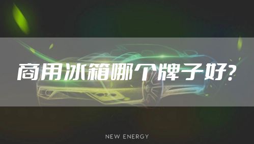 商用冰箱哪个牌子好？