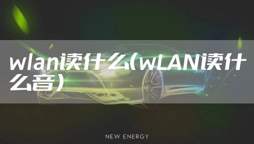 wlan读什么（wLAN读什么音）
