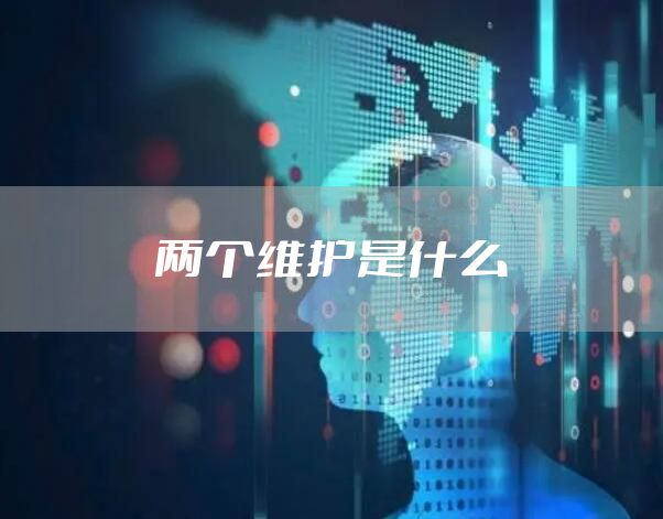 两个维护是什么