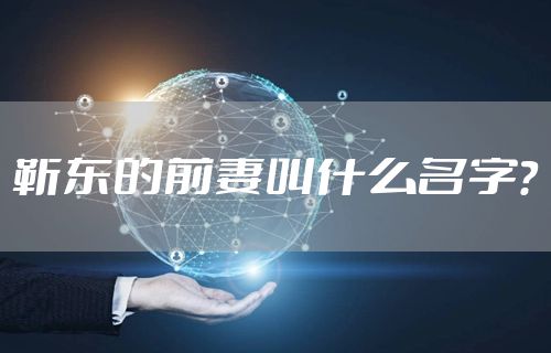 靳东的前妻叫什么名字？