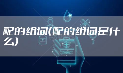 配的组词（配的组词是什么）