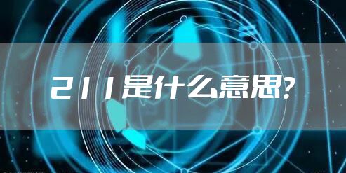 211是什么意思？