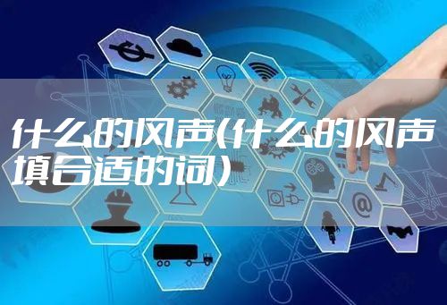 什么的风声（什么的风声填合适的词）