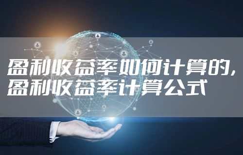 盈利收益率如何计算的，盈利收益率计算公式