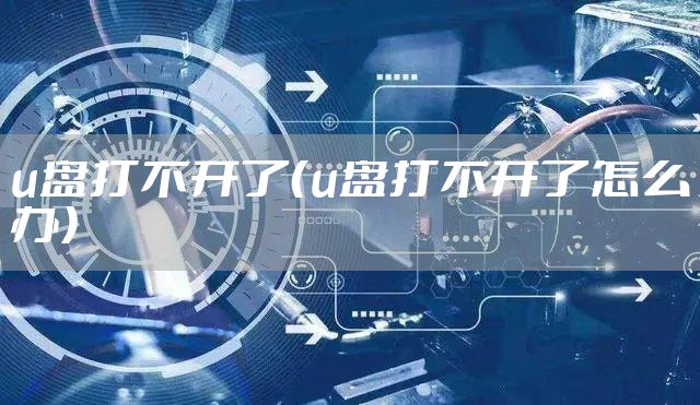 u盘打不开了（u盘打不开了怎么办）