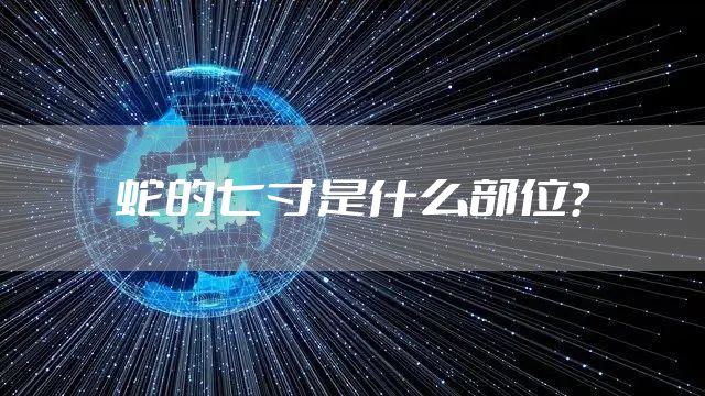 蛇的七寸是什么部位？