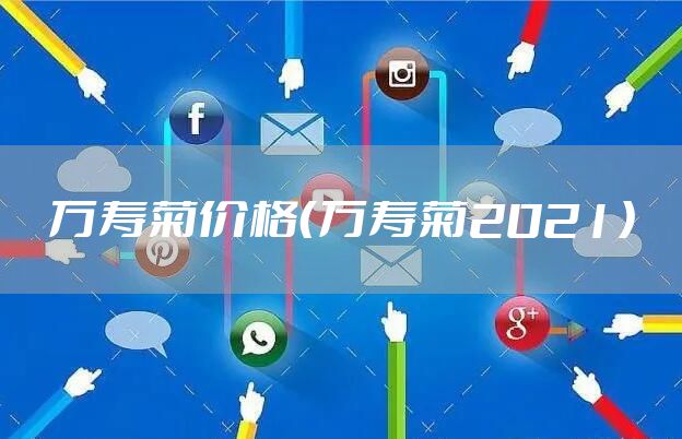 万寿菊价格（万寿菊2021）