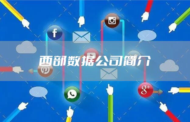 西部数据公司简介