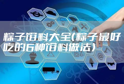 粽子馅料大全（粽子最好吃的6种馅料做法）