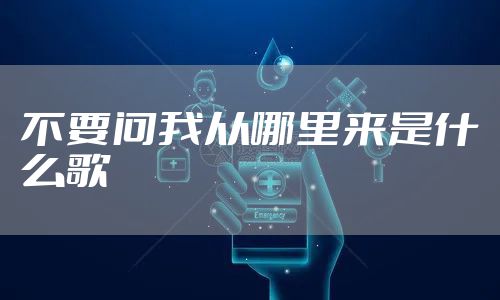 不要问我从哪里来是什么歌