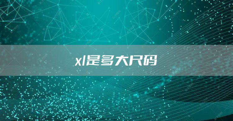 xl是多大尺码