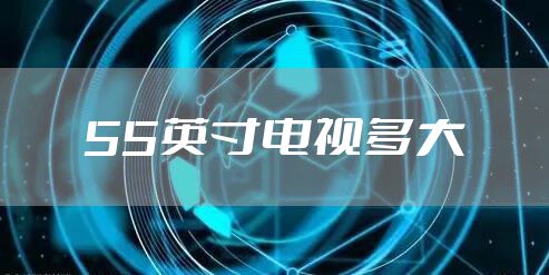 55英寸电视多大