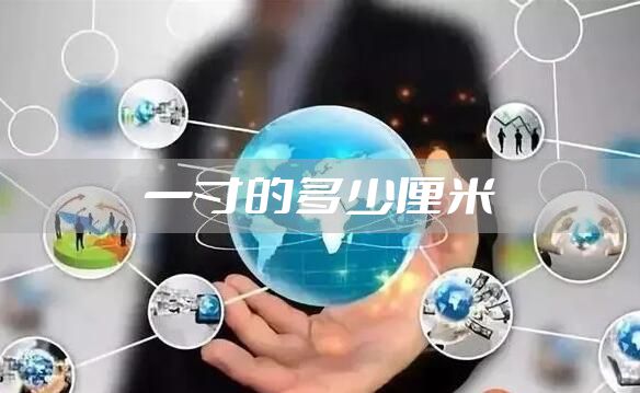 一寸的多少厘米