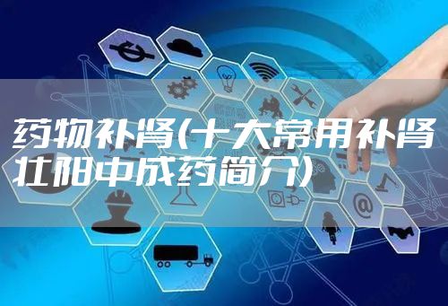 药物补肾(十大常用补肾壮阳中成药简介)
