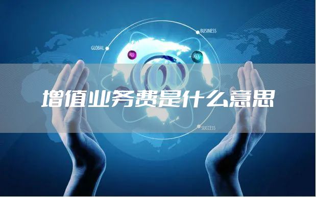 增值业务费是什么意思