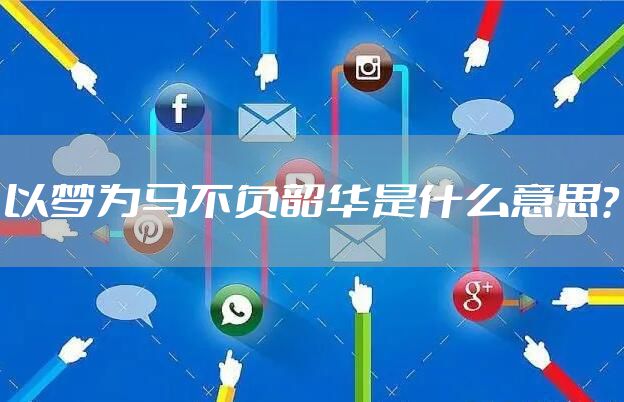 以梦为马不负韶华是什么意思？