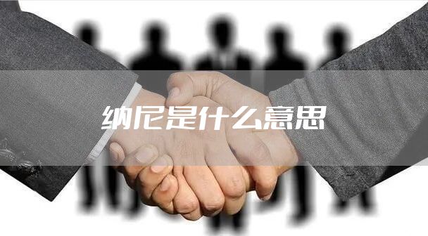 纳尼是什么意思