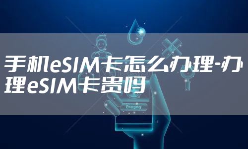 手机eSIM卡怎么办理-办理eSIM卡贵吗