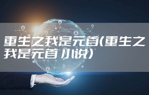 重生之我是元首（重生之我是元首 小说）