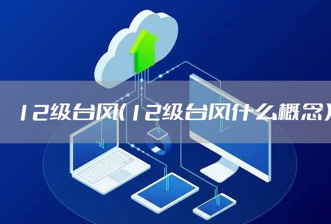 12级台风（12级台风什么概念）