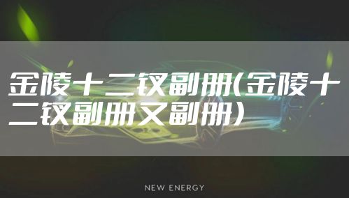 金陵十二钗副册（金陵十二钗副册又副册）