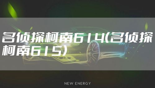 名侦探柯南614（名侦探柯南615）
