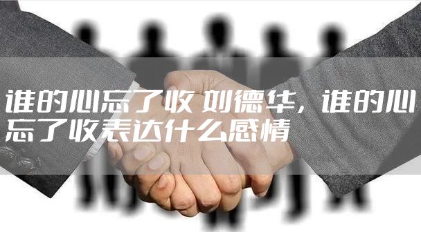 谁的心忘了收 刘德华，谁的心忘了收表达什么感情