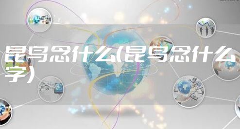 昆鸟念什么（昆鸟念什么字）