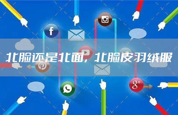 北脸还是北面，北脸皮羽绒服