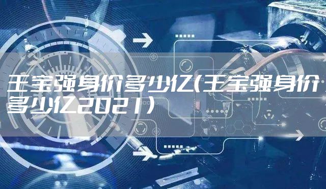 王宝强身价多少亿（王宝强身价多少亿2021）