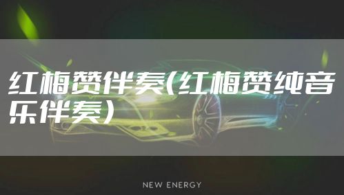 红梅赞伴奏（红梅赞纯音乐伴奏）