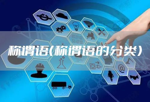 称谓语（称谓语的分类）