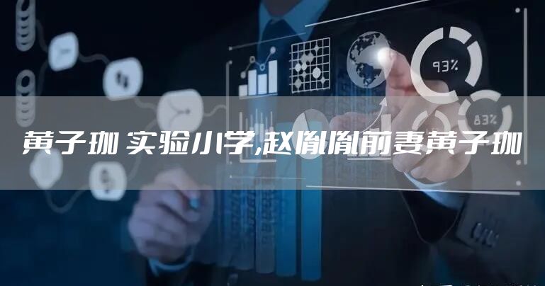 黄子珈 实验小学,赵胤胤前妻黄子珈