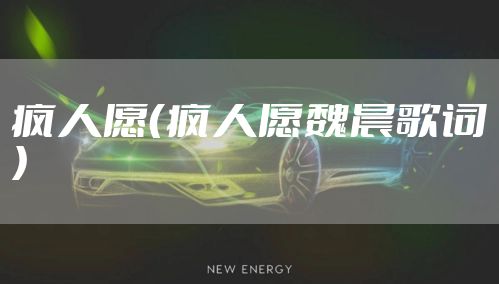 疯人愿（疯人愿魏晨歌词）