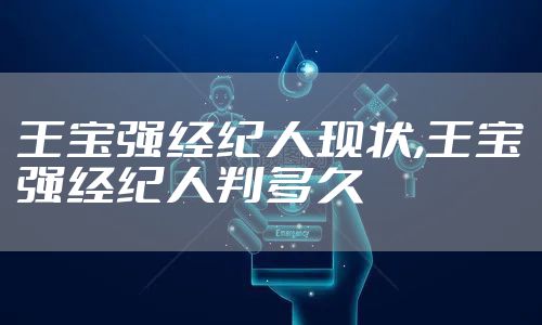 王宝强经纪人现状,王宝强经纪人判多久