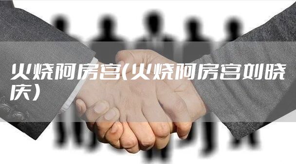 火烧阿房宫（火烧阿房宫刘晓庆）