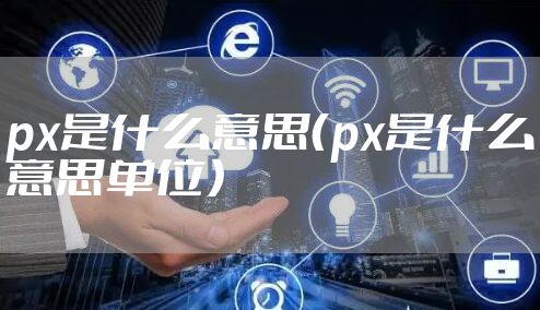 px是什么意思（px是什么意思单位）