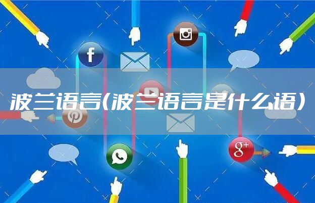 波兰语言（波兰语言是什么语）