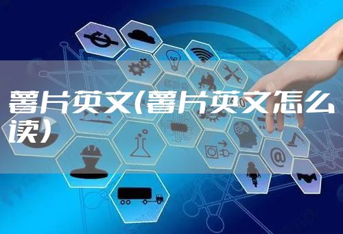 薯片英文（薯片英文怎么读）