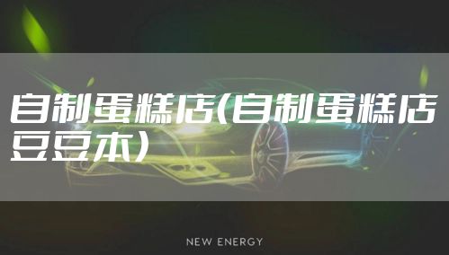 自制蛋糕店（自制蛋糕店豆豆本）