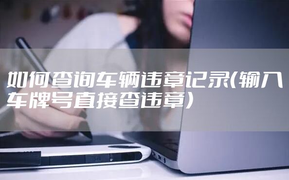 如何查询车辆违章记录（输入车牌号直接查违章）