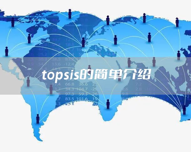 topsis的简单介绍