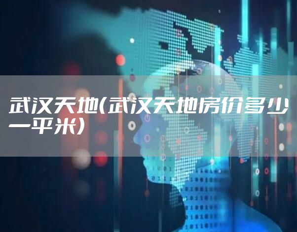 武汉天地（武汉天地房价多少一平米）